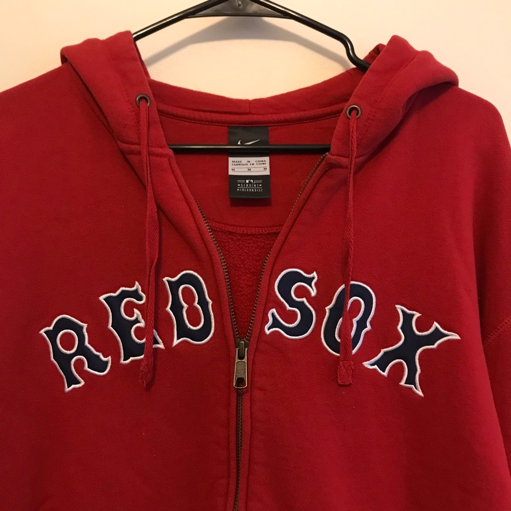 NWOT Nike Boston Red Sox Zip Hoodie Sweatshirt